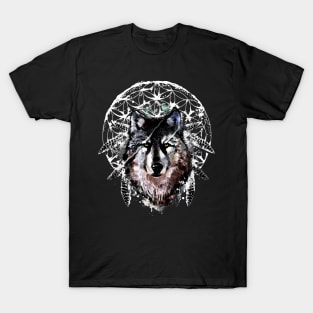 Watercolor Wolf T-Shirt